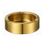 Elegante Goldan Ashtray Round Steel In Pakistan