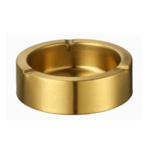 Elegante Goldan Ashtray Round Steel In Pakistan