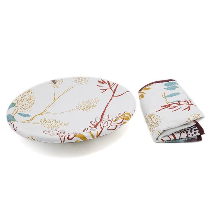 ROUND ROTI BASKIT COTTON COVER ASSORTED COLOUR - Image 2