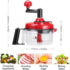 Apple King Manual hand multifunction speedy chopper Vegetable Stuffing Device
